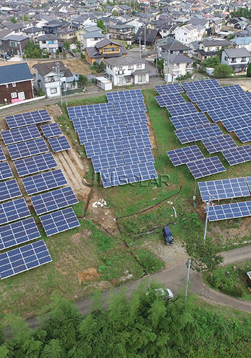 Japon 118,44 kW Montage au sol