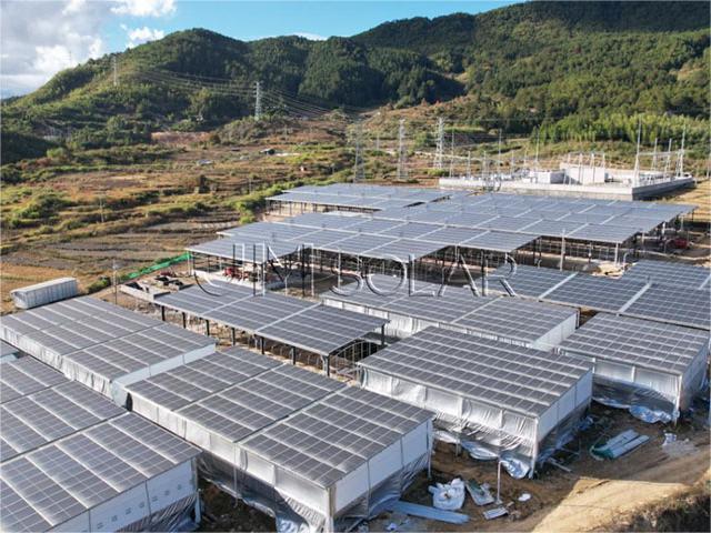 Projet de serre de champignons Gutian de 27,73 MW dans le Fujian : JinMega fournit un approvisionnement solide