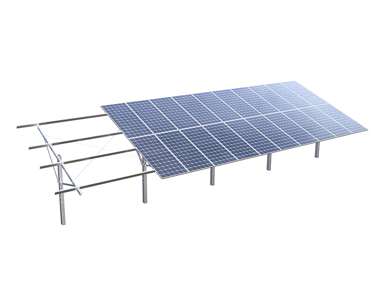 Solar PV Pole Ground Mounting System