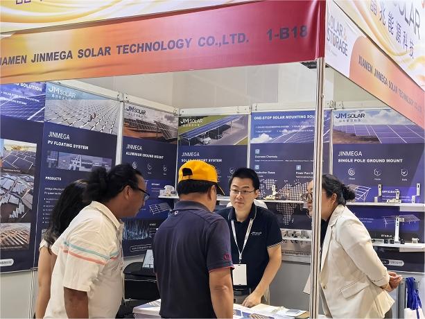 Présentation de l'exposition | JinMega au salon Solar & Storage Live Philippines 2025