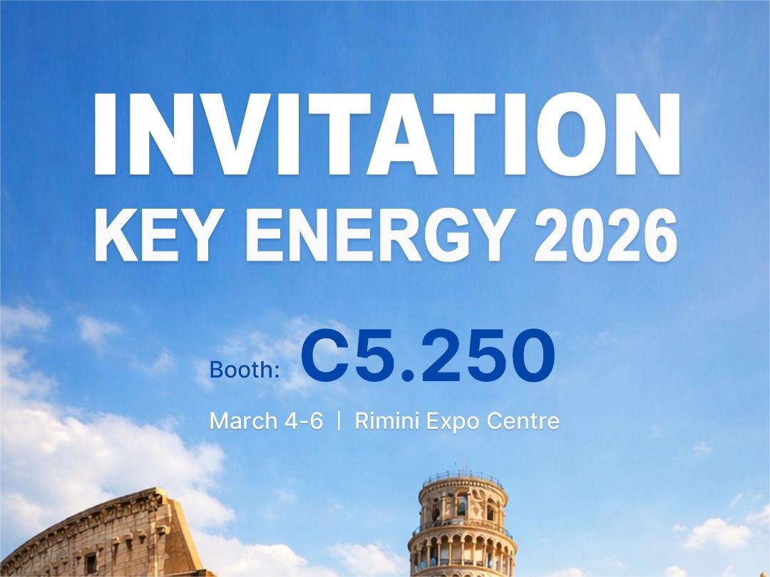Aperçu de l'exposition | Invitation à KEY Energy 2026 en Italie