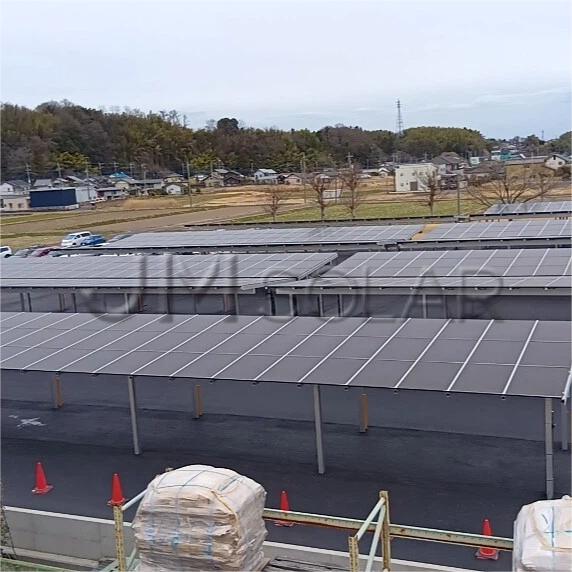 Mise à jour du projet | Projet JinMega d'abri solaire à double colonne pour voitures au Japon